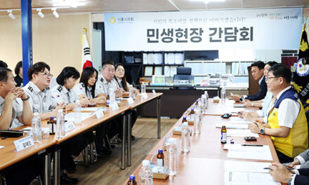 시흥시의회, ‘오직민생, 시민소통 민생현장 간담회’ 전격 돌입