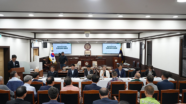 동두천시의회, 언론인과의 정담회 개최