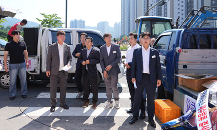 안성시의회, SK하이닉스 공장폐수 고삼호수 직방류 결사반대 결의대회 참석