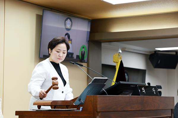 양평군의회, 제317회 임시회 개회