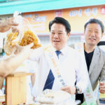 최대호 안양시장, 추석 앞두고 관내 전통시장 방문