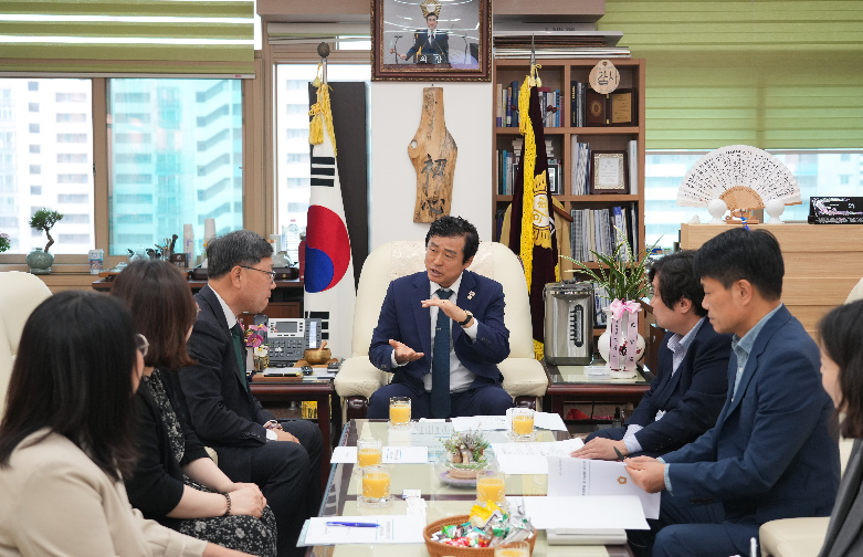 노원구의회 손영준의장, 한국생명존중희망재단 만나 생명안전망 논의