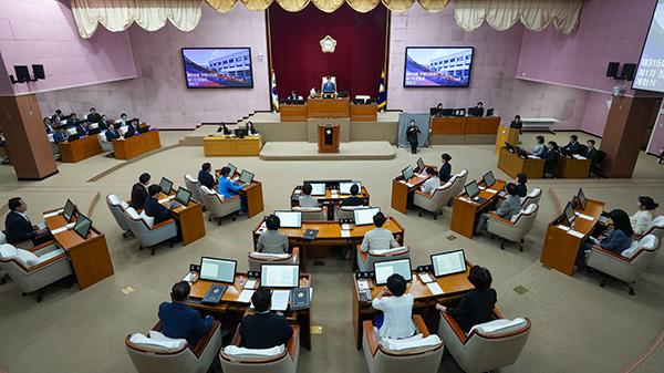 안양시의회, 제315회 제1차 정례회 개회