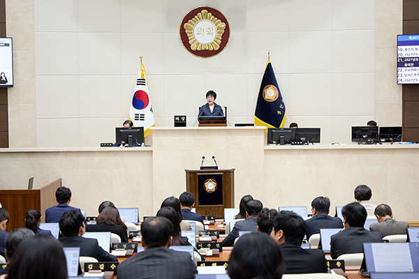 용인특례시의회, 제307회 임시회 제2차 본회의 열어