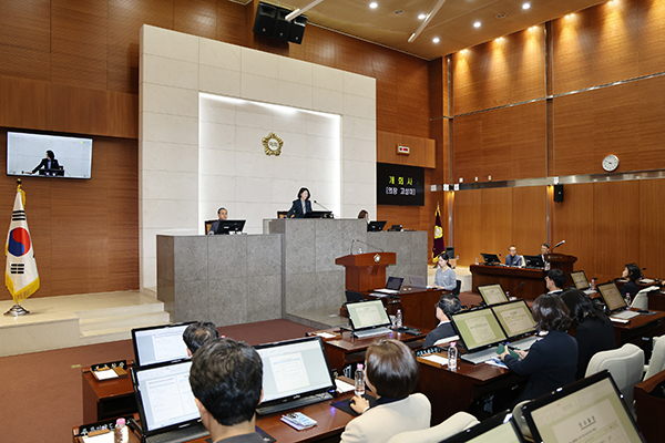 서울 금천구의회, 제264회 임시회 개회 5일간 일정 돌입
