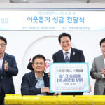 안양시, ㈜휴림컴퍼니 ㈜휴림셀로부터 마스크 1천만 원 상당 기탁받아