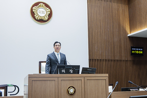 화성특례시의회, 제255회 임시회 개회