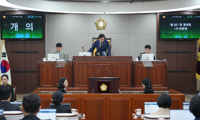 노원구의회, 제10대 첫 정례회 개회 “현장 먼저 찾는 의회” 다짐