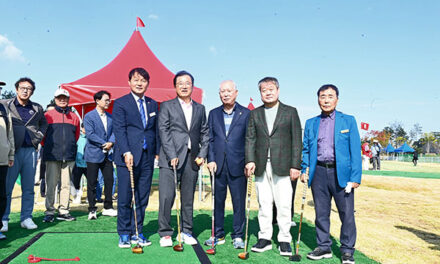 하남시, 7년 규제 벽 넘고 첫 공공 파크골프장 개장 72홀까지 확충