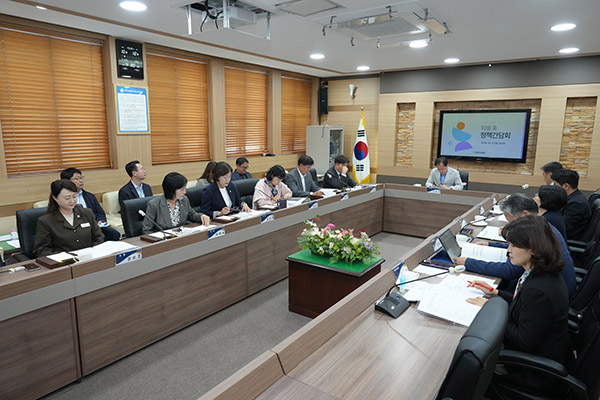 포천시의회, 10월 정책간담회 개최