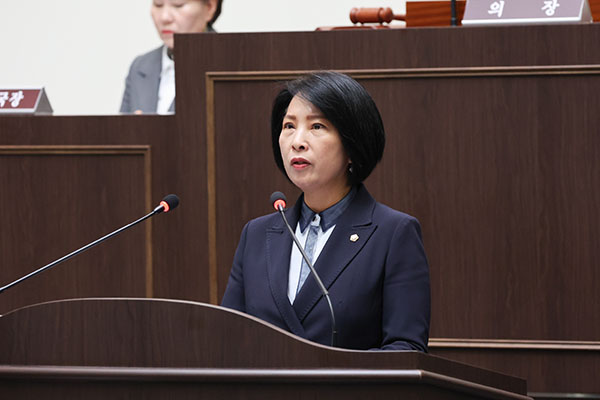 광주시의회 이은채 의원, 「지방의회법」 제정 촉구 결의안 대표발의